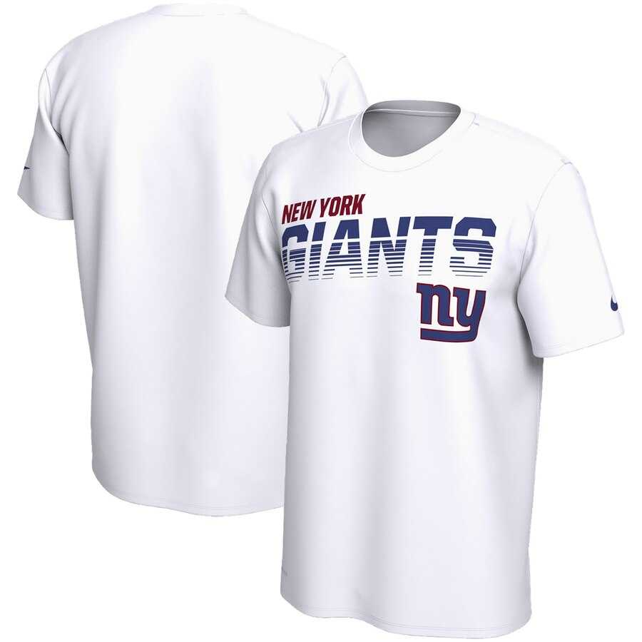 New York Giants Nike Sideline Line of Scrimmage Legend Performance T-Shirt White,We sell and wholesale New York Giants Nike Sideline Line of Scrimmage Legend Performance T-Shirt White on line form chian!